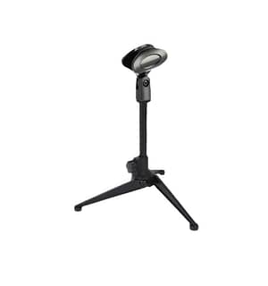 Microphone Stand Desktop Tripod Mini Portable Table Stand Adjustable Mic Stand Mic Clip Holder Bracket Lightweight Bracket